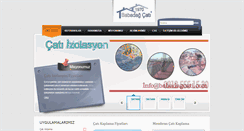 Desktop Screenshot of catikaplama.gen.tr